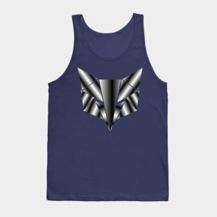 geometric animal, metallic fox of triangles Tank Top